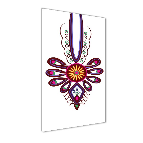 Quadro stampa su vetro verticale Modello popolare polacco