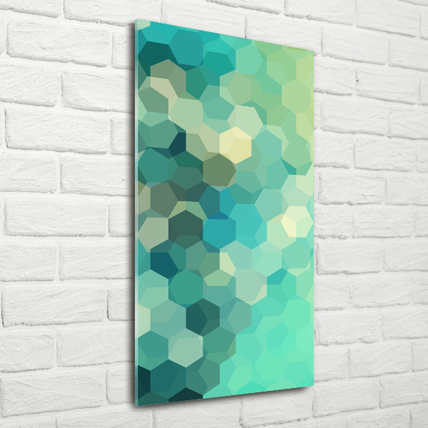 Quadro di vetro verticale Sfondo astratto