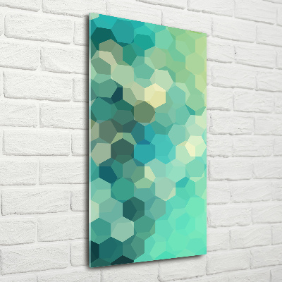 Quadro di vetro verticale Sfondo astratto