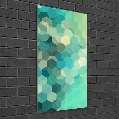 Quadro di vetro verticale Sfondo astratto