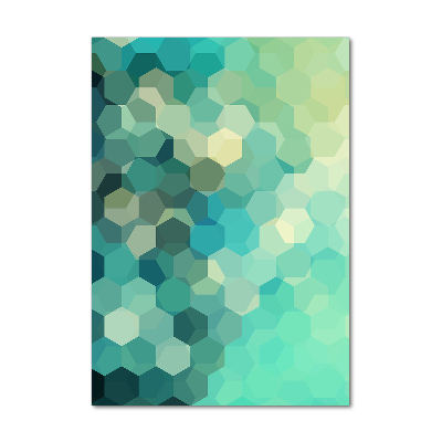 Quadro di vetro verticale Sfondo astratto