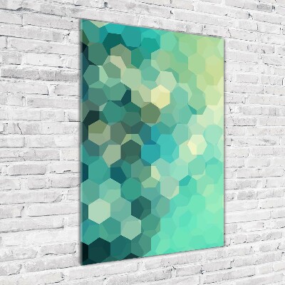 Quadro di vetro verticale Sfondo astratto