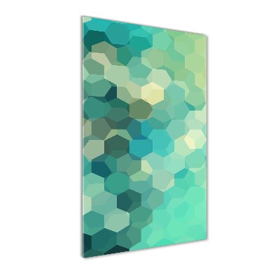 Quadro di vetro verticale Sfondo astratto