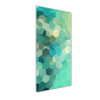 Quadro di vetro verticale Sfondo astratto
