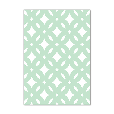 Quadro stampa su vetro verticale Sfondo geometrico