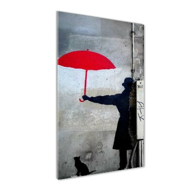 Quadro stampa su vetro verticale Murale