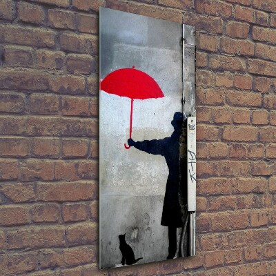 Quadro stampa su vetro verticale Murale