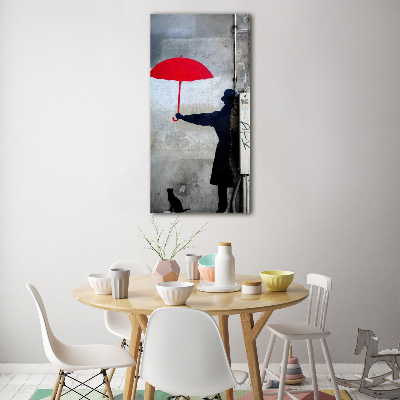 Quadro stampa su vetro verticale Murale