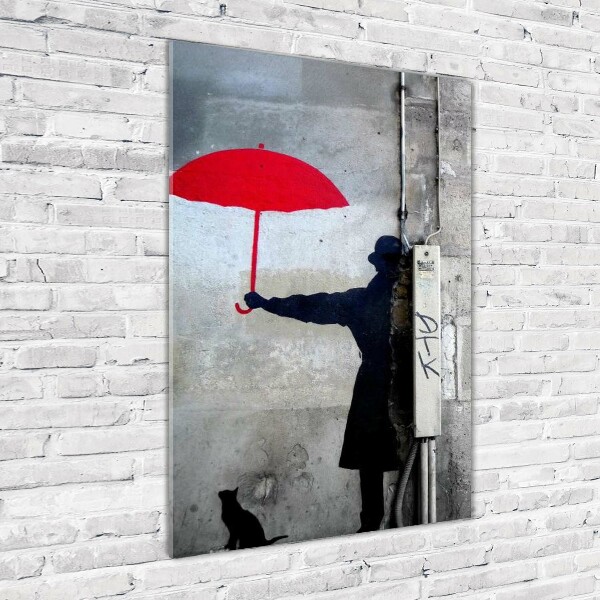 Quadro stampa su vetro verticale Murale