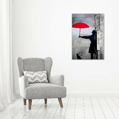 Quadro stampa su vetro verticale Murale