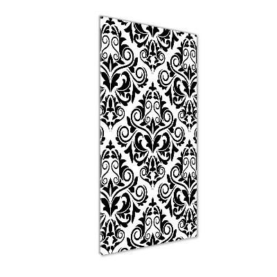 Quadro in vetro verticale Ornamenti