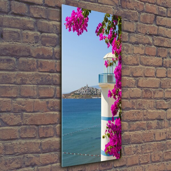 Quadro di vetro verticale Faro
