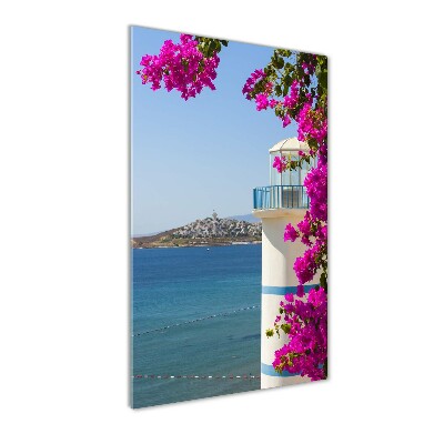 Quadro di vetro verticale Faro