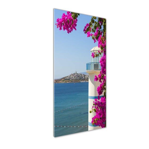 Quadro di vetro verticale Faro
