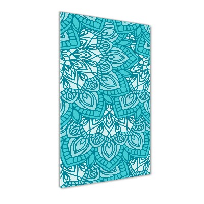 Quadro stampa su vetro verticale Ornamenti