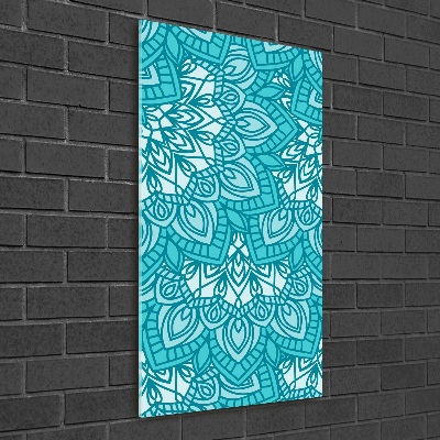 Quadro stampa su vetro verticale Ornamenti