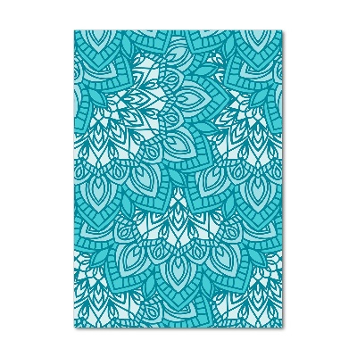 Quadro stampa su vetro verticale Ornamenti