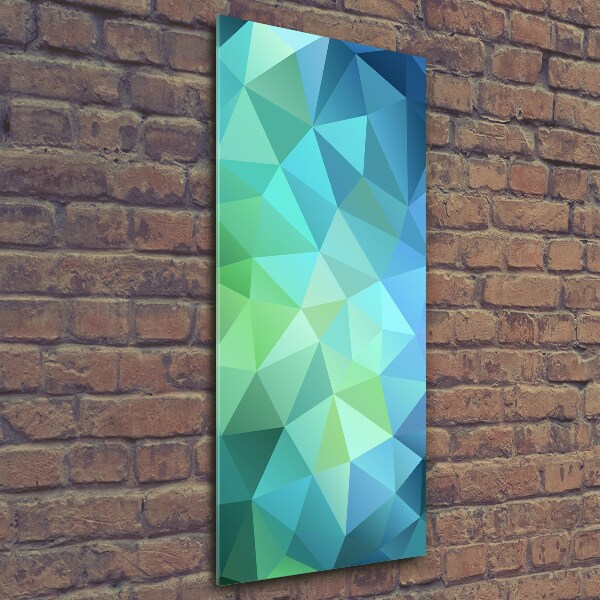 Quadro vetro verticale Sfondo astratto