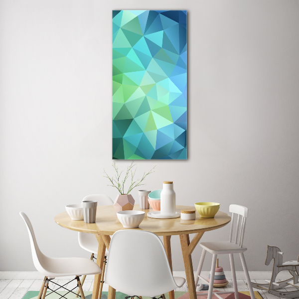 Quadro vetro verticale Sfondo astratto