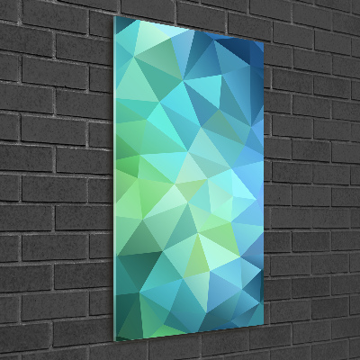 Quadro vetro verticale Sfondo astratto