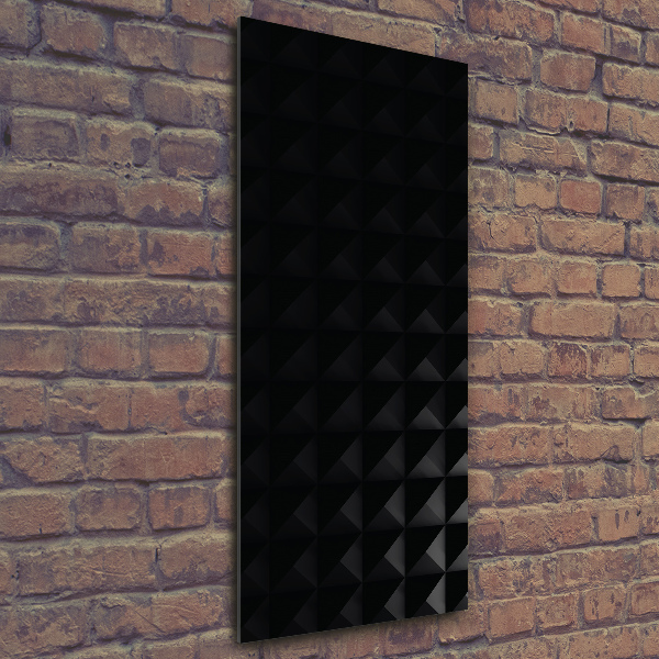 Quadro di vetro verticale Sfondo astratto