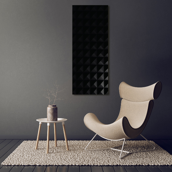 Quadro di vetro verticale Sfondo astratto