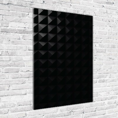 Quadro di vetro verticale Sfondo astratto