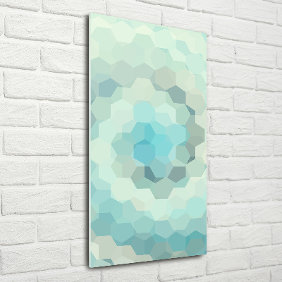 Quadro vetro verticale Sfondo astratto