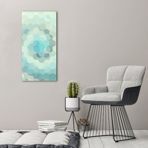 Quadro vetro verticale Sfondo astratto