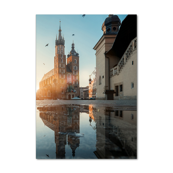 Quadro vetro verticale Cracovia, Polonia