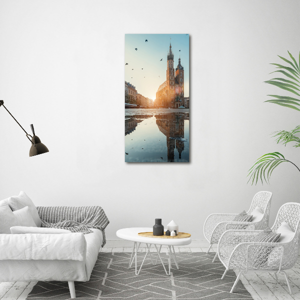 Quadro vetro verticale Cracovia, Polonia