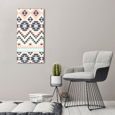 Quadro di vetro verticale Di origine etnica