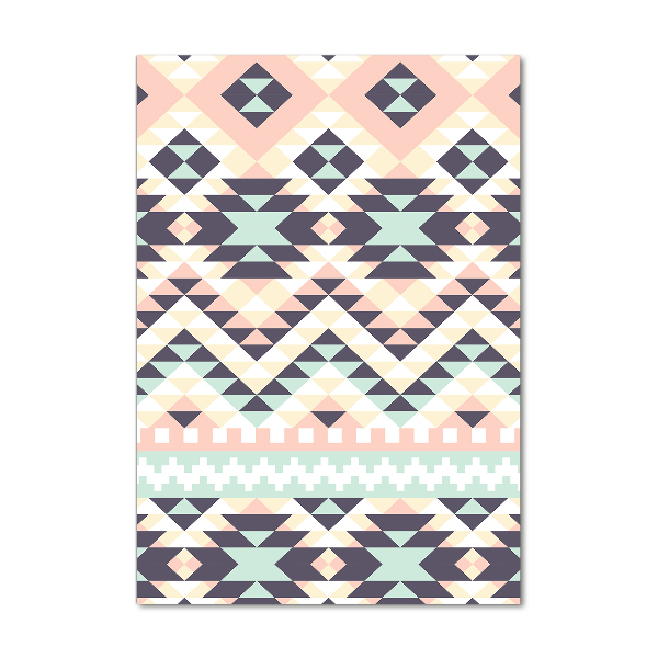 Quadro di vetro verticale Di origine etnica