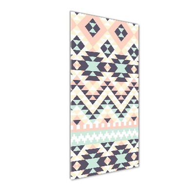 Quadro di vetro verticale Di origine etnica