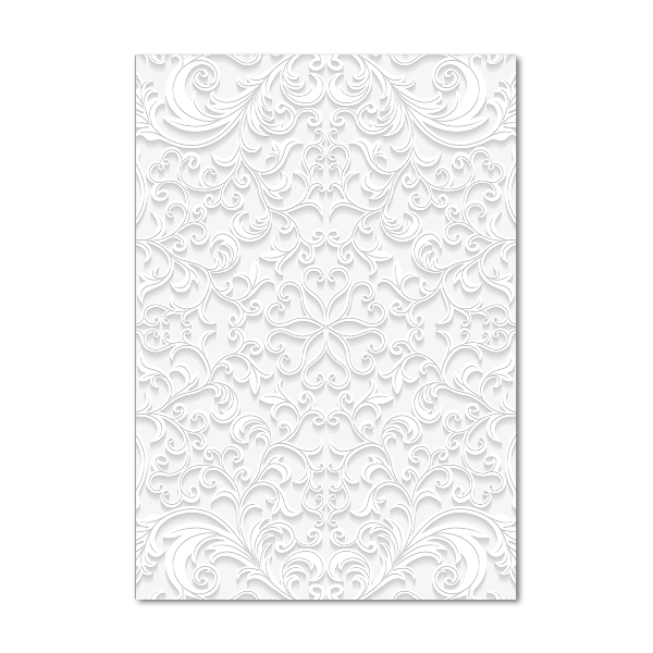 Quadro di vetro verticale Ornamenti