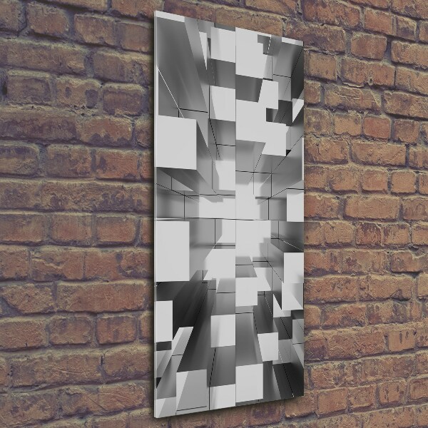 Quadro di vetro verticale Sfondo astratto