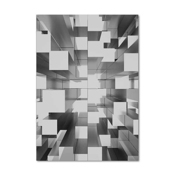 Quadro di vetro verticale Sfondo astratto