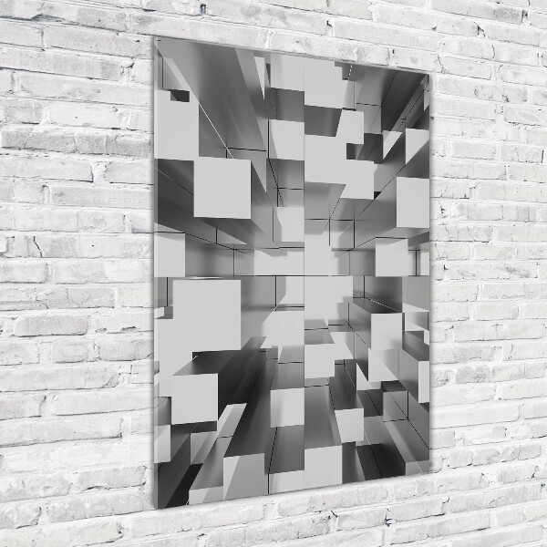 Quadro di vetro verticale Sfondo astratto