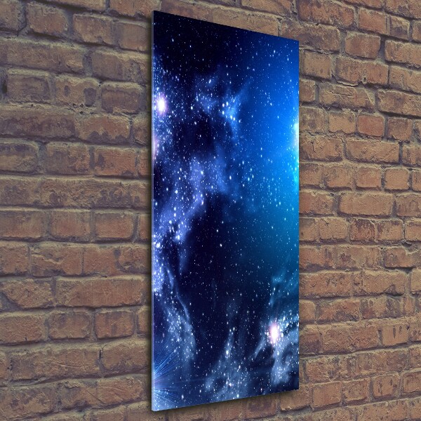 Quadro in vetro verticale Nebulosa