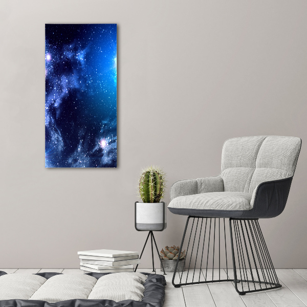 Quadro in vetro verticale Nebulosa