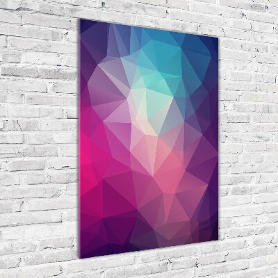 Quadro in vetro verticale Sfondo astratto