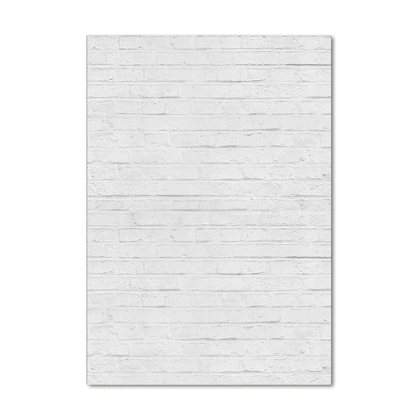 Quadro vetro verticale Muro di mattoni