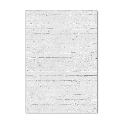 Quadro vetro verticale Muro di mattoni