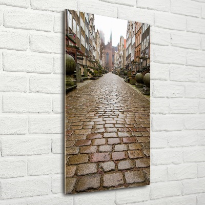 Quadro in vetro verticale Danzica, Polonia