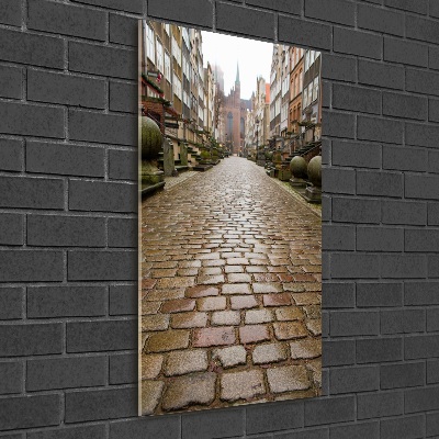 Quadro in vetro verticale Danzica, Polonia