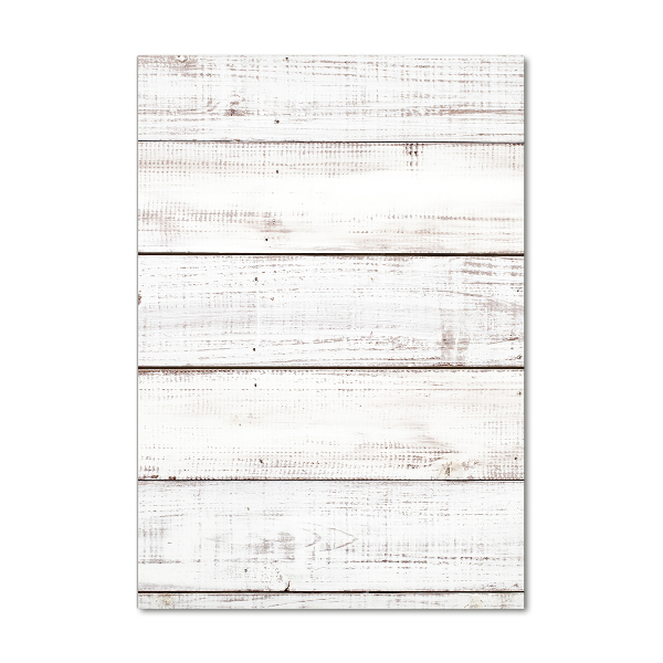 Quadro di vetro verticale Parete in legno