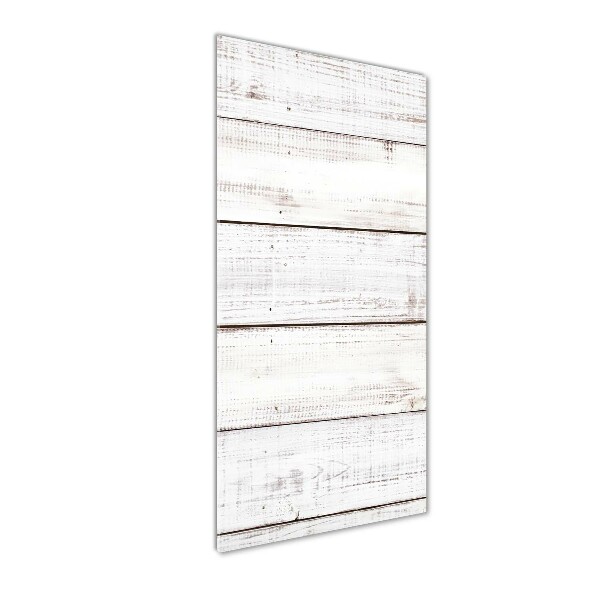 Quadro di vetro verticale Parete in legno