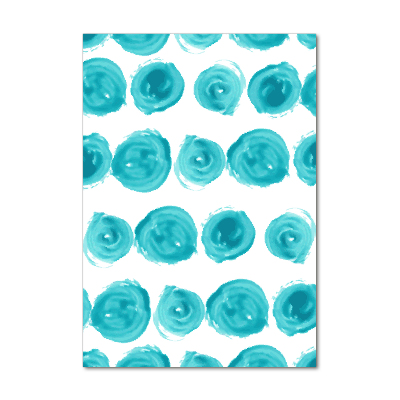 Quadro stampa su vetro verticale Punti