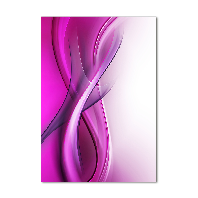 Quadro vetro verticale Sfondo di onde