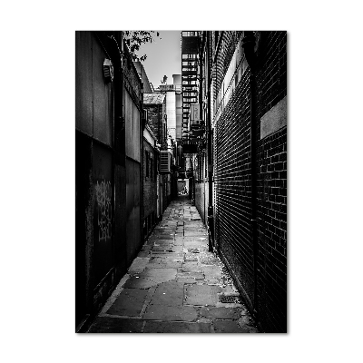 Quadro in vetro verticale Strade cittadine